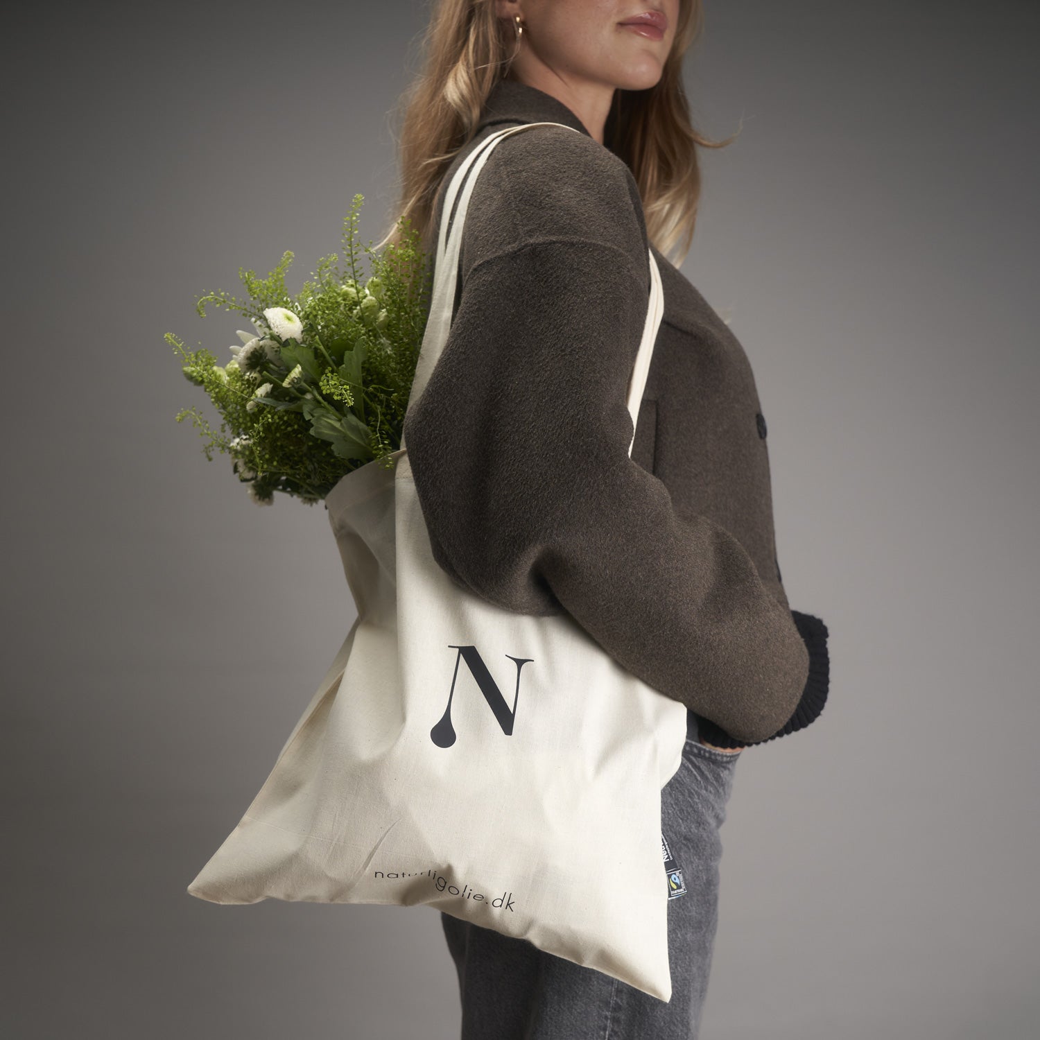 Økologisk Tote bag - Natur