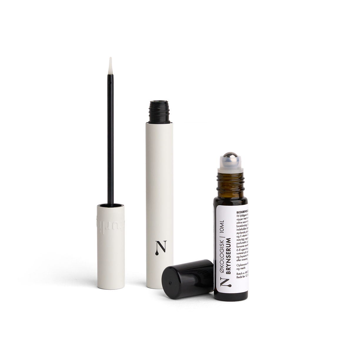 Naturlig Øjenpleje Sæt – Vippeserum og Brynserum