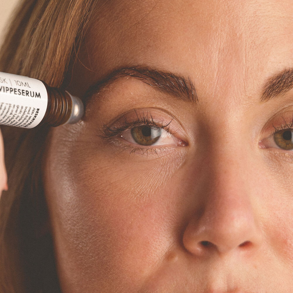 Bryn og vippe serum naturligolie økologisk