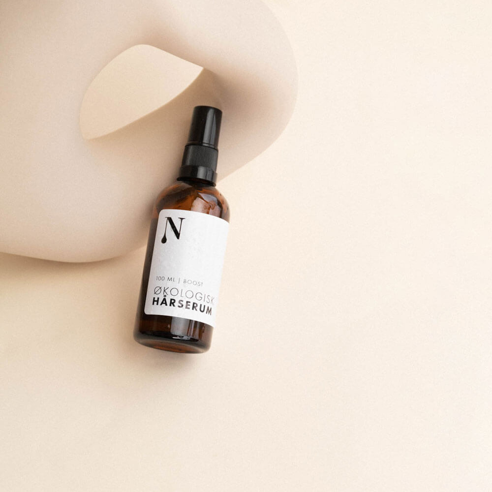 Naturligolie Økologisk Hårserum 100 ml — produktbillede